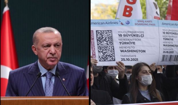 Caso Kavala, dietrofront di Erdogan su espulsione dei 10 ambasciatori 
